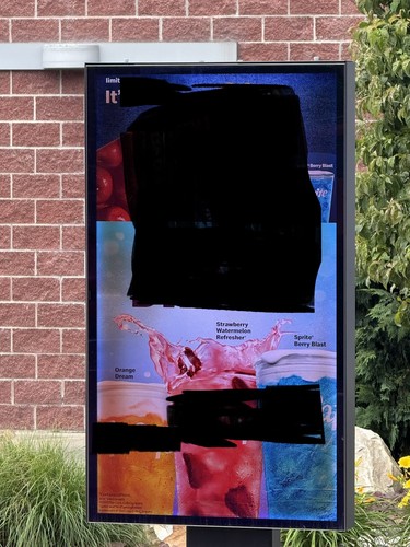 Samsung Outdoor Menu Board