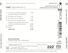 LISZT: ORGAN WORKS, VOL. 2 HYBRID SACD NEW CD