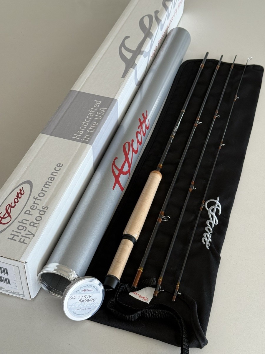 BEAUTIFUL** 🔥 SCOTT G Series 3wt. 7'7”in~4Pc Fly Rod!! 🔥~NEW
