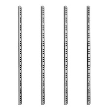 4 Pairs Small Silent Drawer Slides 406 mm Steel Bearing Slide Rails