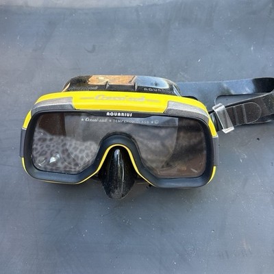 Cressi-sub Aquarius Tempered Glass Scuba Snorkeling Diving Mask