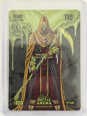 2025 Bo Battle Arena Scary Terry McClaurin Slime SSP Case Hit, 1st Edition