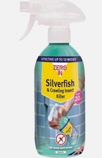 Zero In Silverfish & Crawling Insect Killer Spray 500ml – Home Use Fast Acting