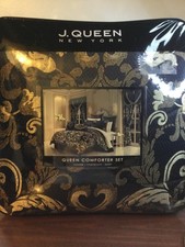 J QUEEN NEW YORK Caruso 4 Piece Queen Bed Set...