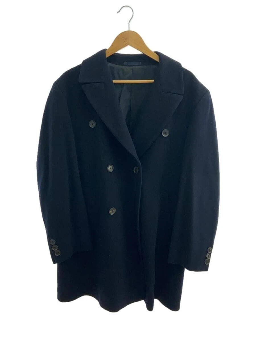 Christian Dior altri cappotti cashmere blu navy giacche capospalla lungo doppio