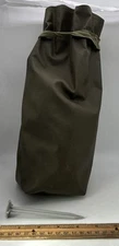Swiss ARMY Tent Stakes NAILS 4.5” Gray Plastic Lot Of 70 In OD Green Bag LOW-628