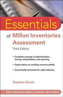 Essentials of Millon Inventories Assessment - 9780470168622