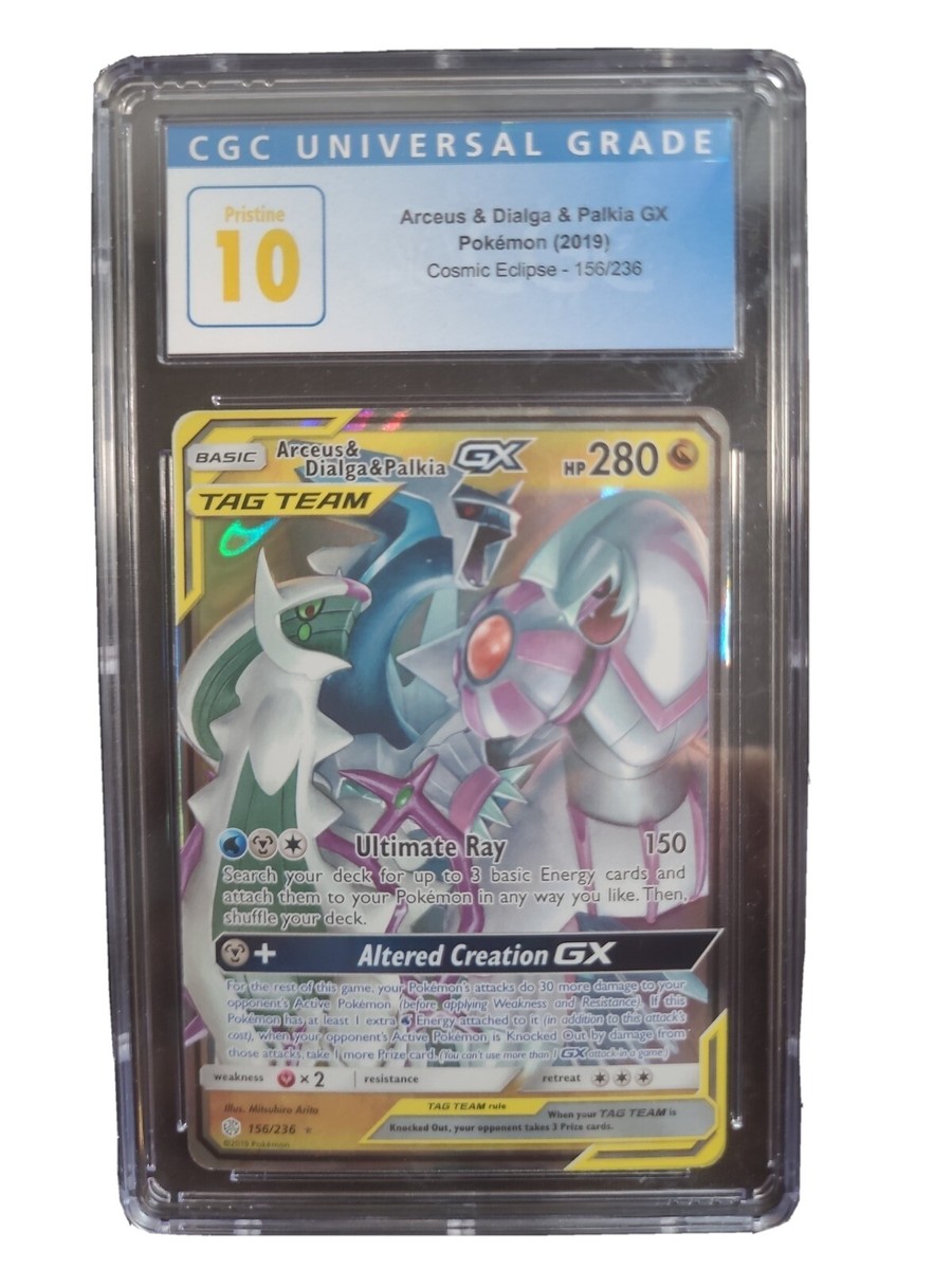 arceus dialga palkia gx 156/236 cgc 10 | eBay arceus dialga palkia gx 156/236 cgc 10 | eBay