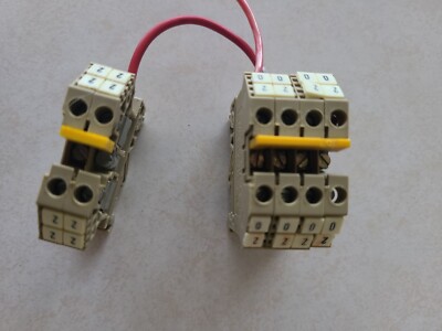 (USED) IEC 947-7-1 800V 32A, 4mm² CONTA CLIP