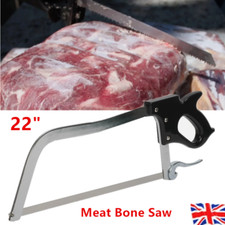 Butcher Meat Saw 22'' Heavy Duty Meat Bone Saw Butchers Cutting Tool 55cm