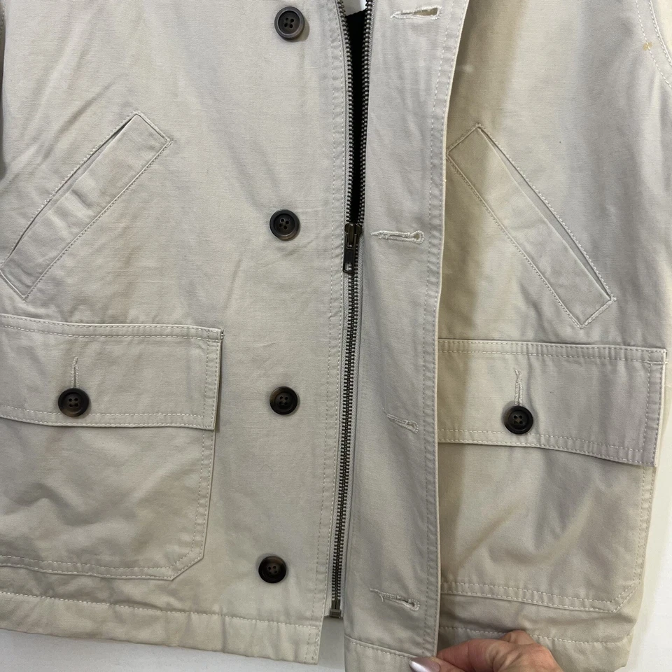 Chaqueta GAP Khaki Field Chore Abrigo Niños Mediano Nuevo con Etiquetas Leer Descripción Foto 2 de 4