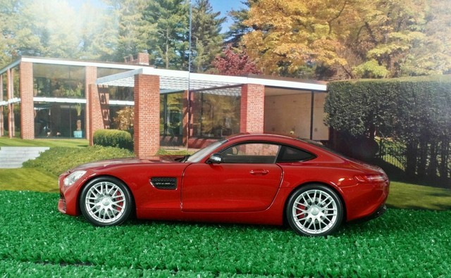 Original Mercedes Amg Gt S Designo Hyacinth Red Metallic Norev 1 43 For Sale Online Ebay