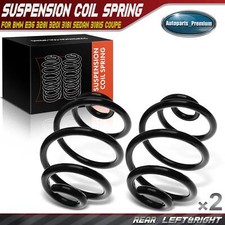 2pcs Rear Suspension Coil Springs For Bmw E36 328i 320i 318i Sedan 318is Coupe 2pcs Rear Suspension Coil Springs For Bmw E36 328i 320i 318i Sedan 318is Coupe