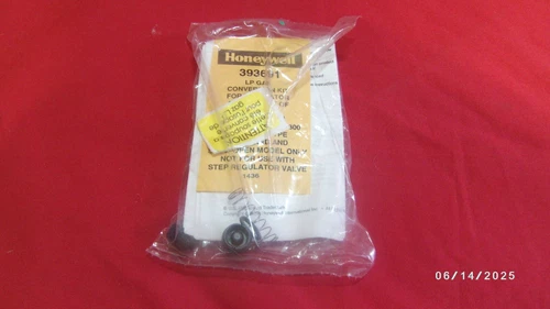 SEALED NOS Honeywell 393691 LP Gas Valve Conversion Kit Natural To LP Conversion