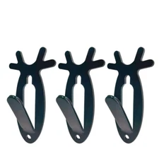 KJHUTAI European Mount Skull Hanger, Antler Style - 3 Pack-