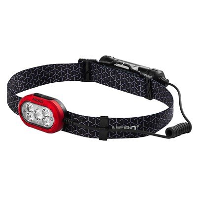 NEBO IllumaTrace Blood Tracker Headlamp, 100 Lumens, Black #NEB-HLP-0041