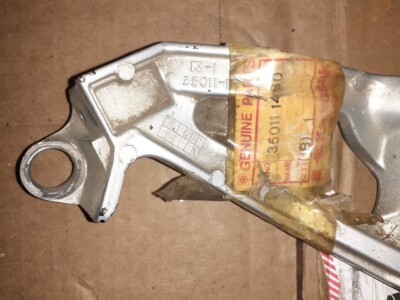Foot Peg Bracket for a 1989 and 1990 Kawasaki ZX7 Ninja | eBay