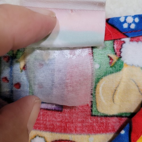 Christmas Scrub Top Women's Snowmen Santa Holiday Snowman Winter Pre-owned READ - Picture 11 of 14