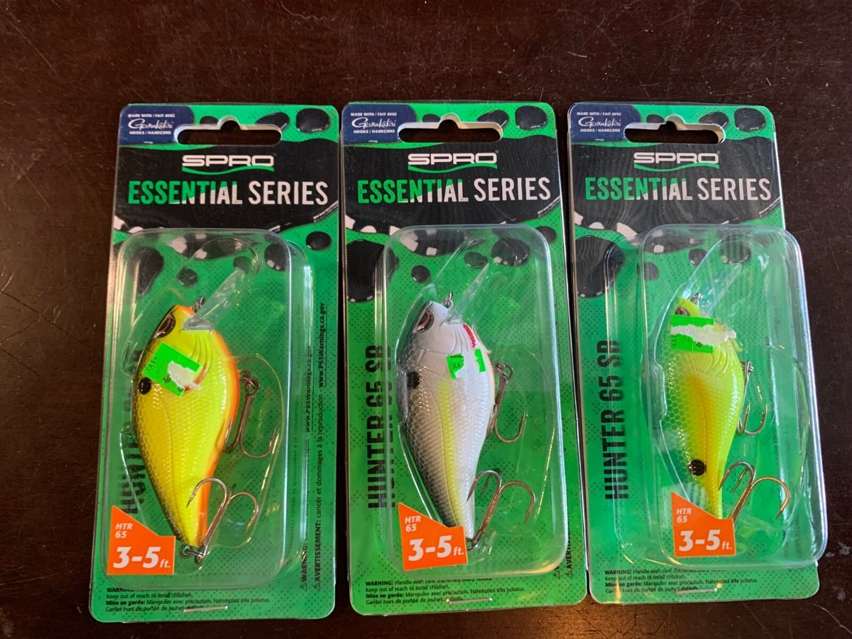 HUNTER 65 SB fish lure 3-5' Chrt Blk Bk/Nsty Shd/Taco SPRO essential series x3 | eBay HUNTER 65 SB fish lure 3-5' Chrt Blk Bk/Nsty Shd/Taco SPRO essential series x3 | eBay