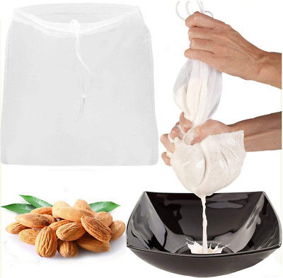 Colador Coladores De Tela Para Queso Grado Comercial Multiuso Reusable Set De 2