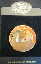 Disney Pin 26426 Disney Auctions Animal Pals Set Pumbaa & Timon Pin