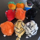 Vintage Puffkins Swibco Plush All W/ Tags - Mixed Lot Of 9 - Pumpkins Tiger Bear — photo 8