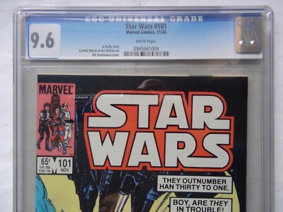 Star Wars 101 (Marvel 11/85) CGC 9.6 WHITE PAGES (Direct)