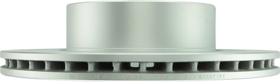 Para 2008-2013 BMW 128i Bosch QuietCast rotor de freio a disco dianteiro 2009 2010 2011 - Imagem 4 de 4