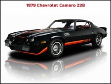 1979 Chevrolet Camaro Z28 New Metal Sign Beautiful Restoration