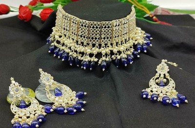 Indian Bollywood Gold Plated Glass 