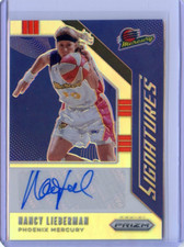 2020 Panini Prizm WNBA NANCY LIEBERMAN #SG-NLB Signatures Auto SILVER PRIZM