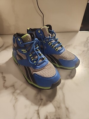 Reebok Training Mens Size 6 Shoes Gray Blue Green Athletic Running Sneakers 