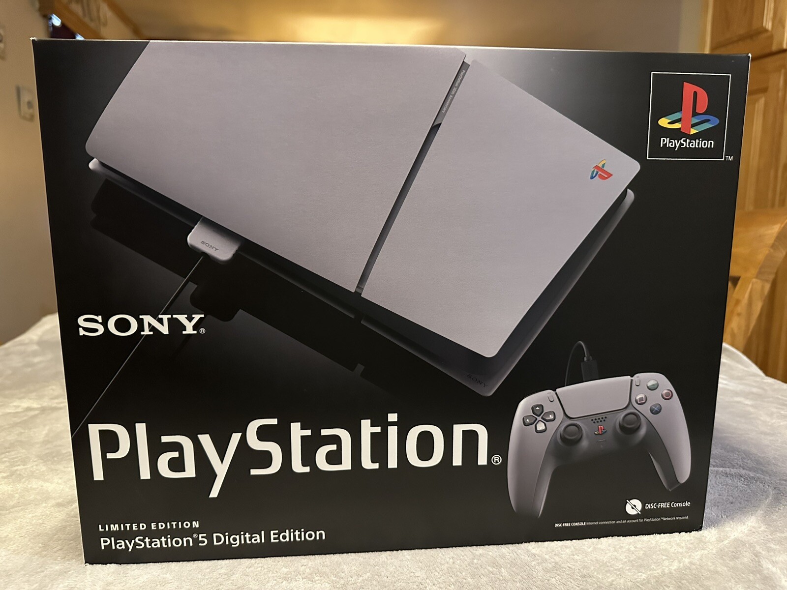 PlayStation 5 PS5 Slim Digital Console 30th Anniversary Limited Edition In Hand-image