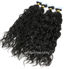 Loose Wave Tape In Human Hair Extension Skin Weft Tape in Brazilian Hair 40pcs