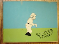 1940 Africa Squeaks Looney Tunes Spencer Tracey Anim Cel firmado Leon Schlesinger
