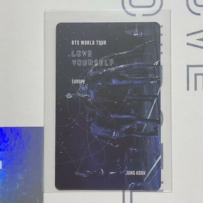 BTS LOVE YOURSELF EUROPE LYS blu-ray ver. official photocard 