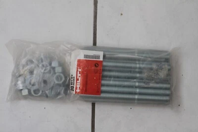 Hilti HAS-E 58-8 # 333194/9 20 Count 5/8X8" Anchor Epoxy In