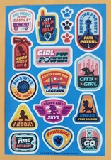 Paw Patrol Sticker Sheet