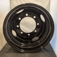 GMC Topkick Chevy Kodiak C4500 Steel Wheel 19.5 OEM Accuride Powder coated Black