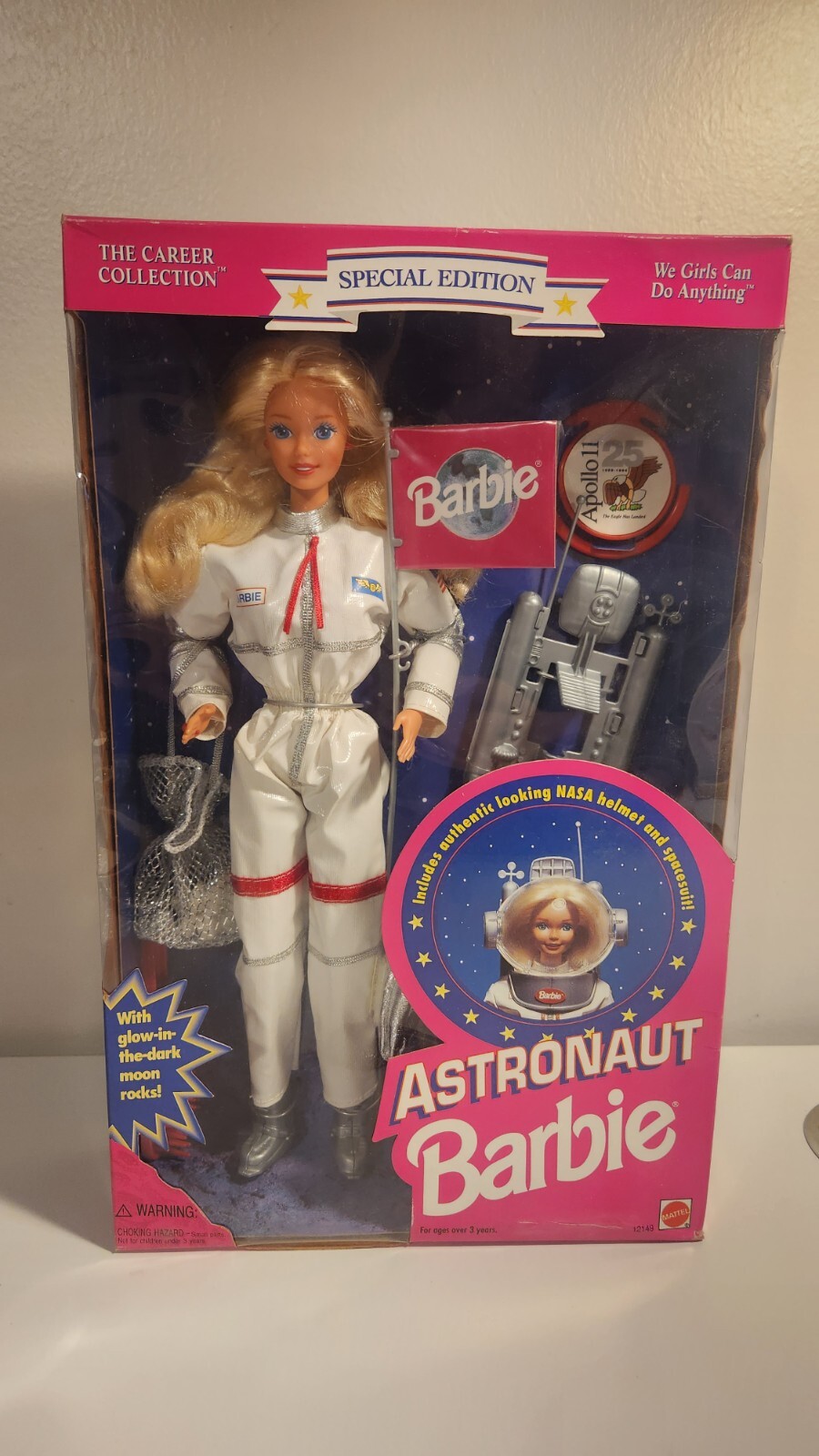 Astronaut Barbie Doll The Career Collection Special Edition 1994 Mattel 12149