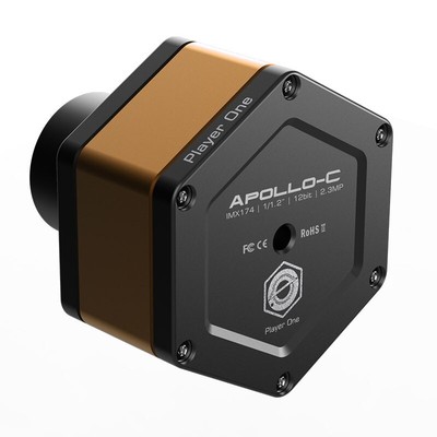 Player One Apollo-C IMX174 2.3MP Color Astronomy Camera 164FPS Astronomical Cam