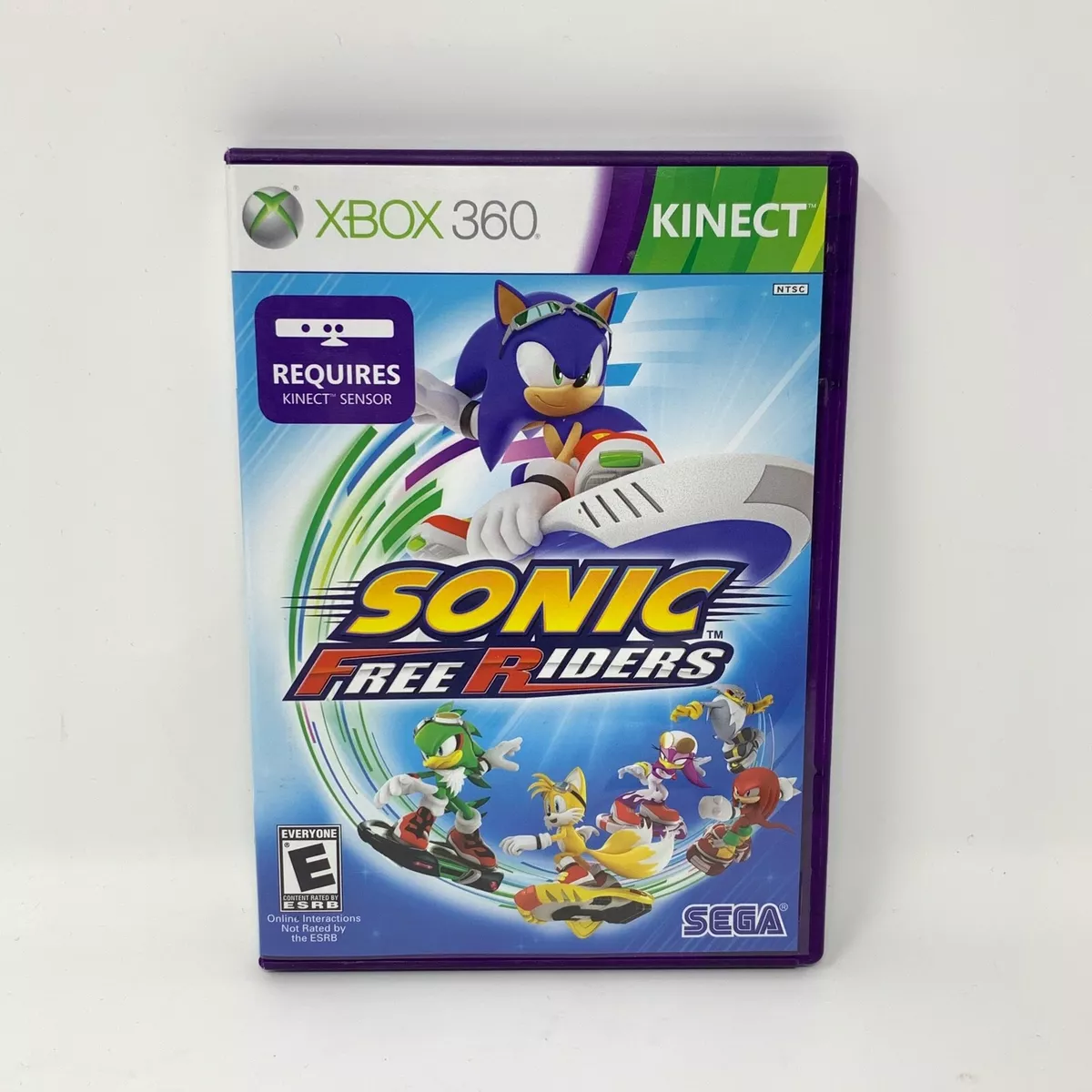 Sonic Free Riders Xbox 360 Game For Sale