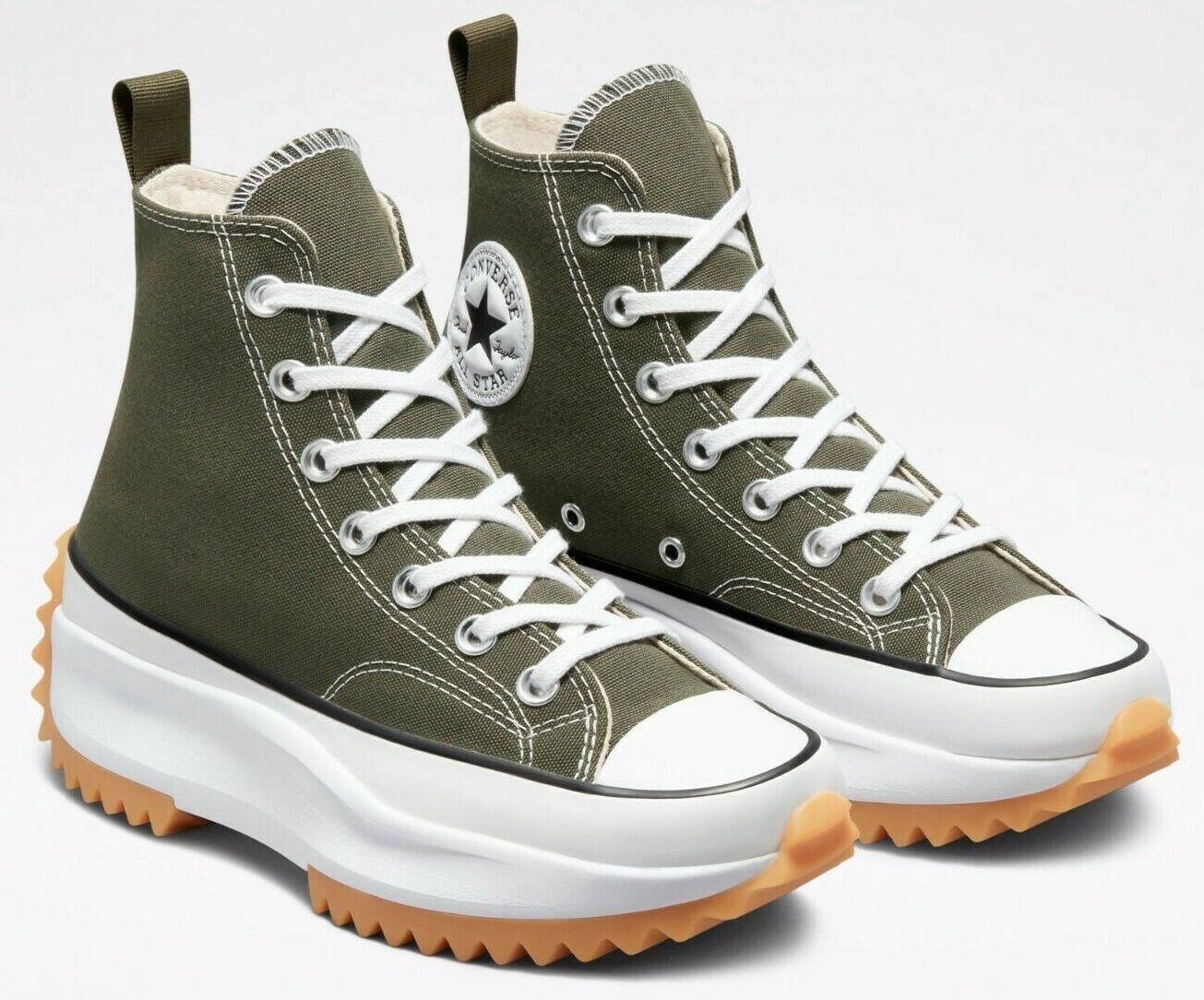 CONVERSE Unisex 'RUN STAR HIKE' Green HIGH TOP SHOES - M 10 / W 11.5 for  sale online | eBay
