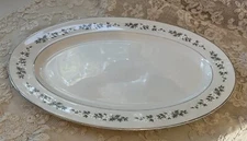 Lenox BROOKDALE Medium OVAL MEAT PLATTER H500 16+" Mint