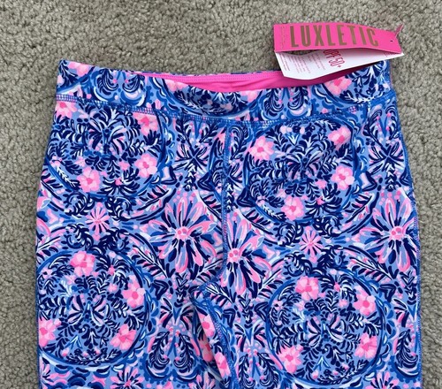 NWT Lilly Pulitzer Girls Weekender Legging Takin It Easy Size XL Free Ship - Picture 2 of 9