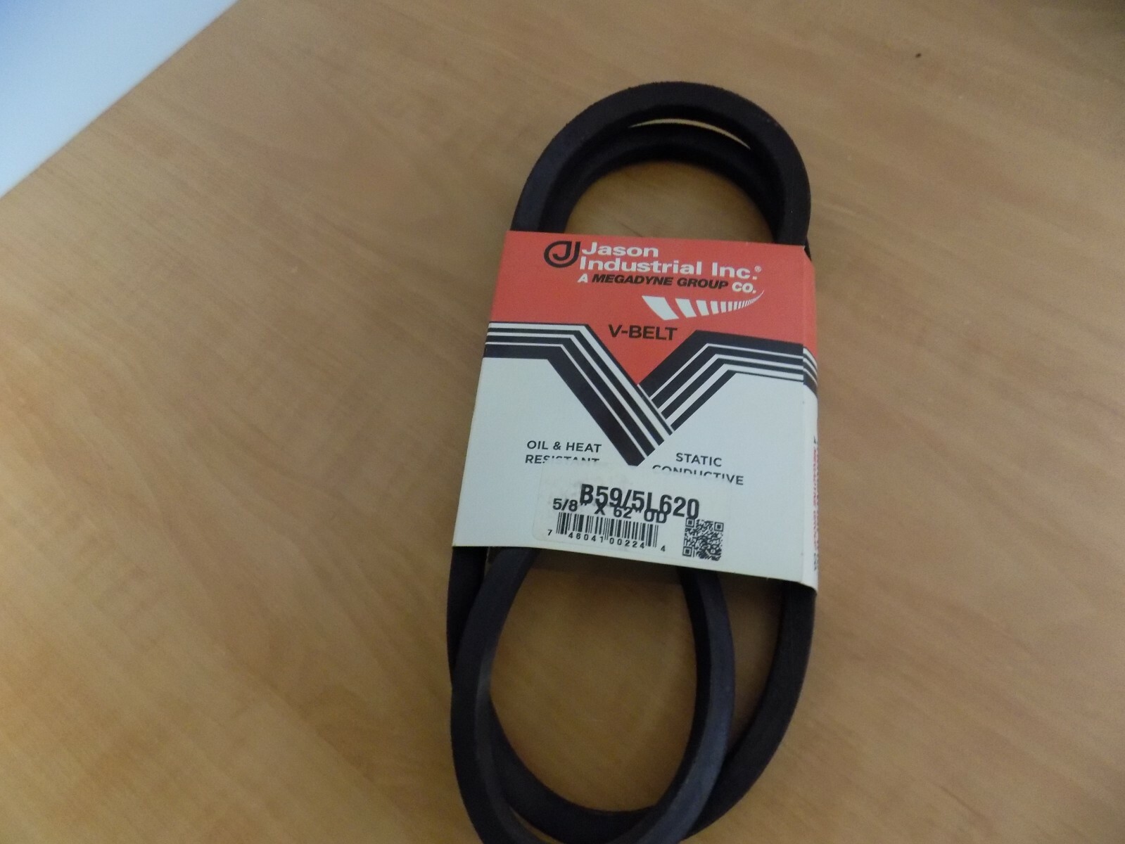 B59/5L620 V BELT JASON INDUSTERIAL, 5/8" X 62", eBay