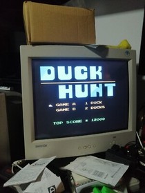 NES FAMICOM , CIRCUS CHARLIE, DUCK HUNT, JEWLERY,  TRACK AND FIELD SUPER MARIO