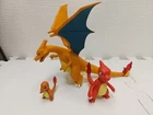Pokemon Scale World Kanto Region Charmander Charmeleon Charizard Figure Set 1/20