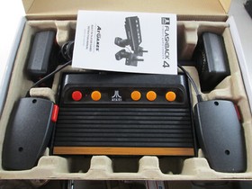 Atari Flashback 4 Game Console Includes 76 Games Retro 1980s Gaming Complete