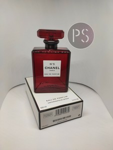no 5 red bottle